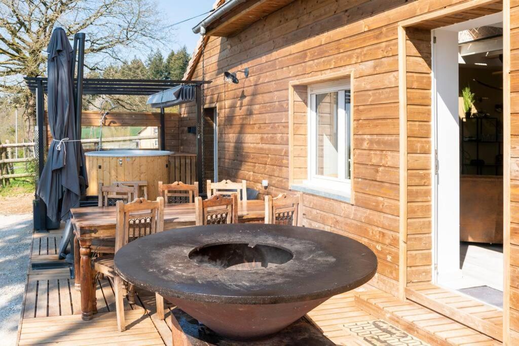Relaxing Cottage Bain Nordique Ancinnes Esterno foto