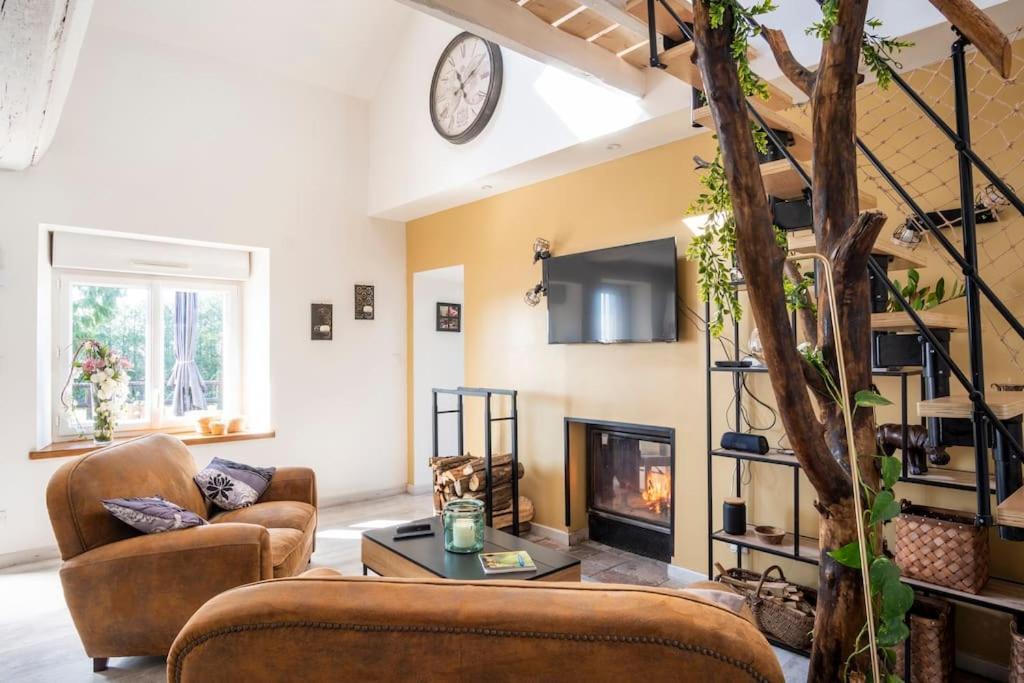 Relaxing Cottage Bain Nordique Ancinnes Esterno foto
